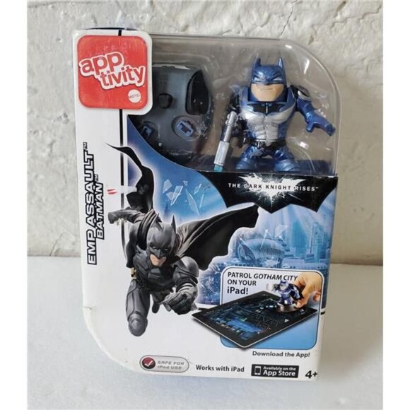 Unleash Power of The Dark Knight Rises with Apptivity Batman Figure EMP Assault - Picture 9 of 10